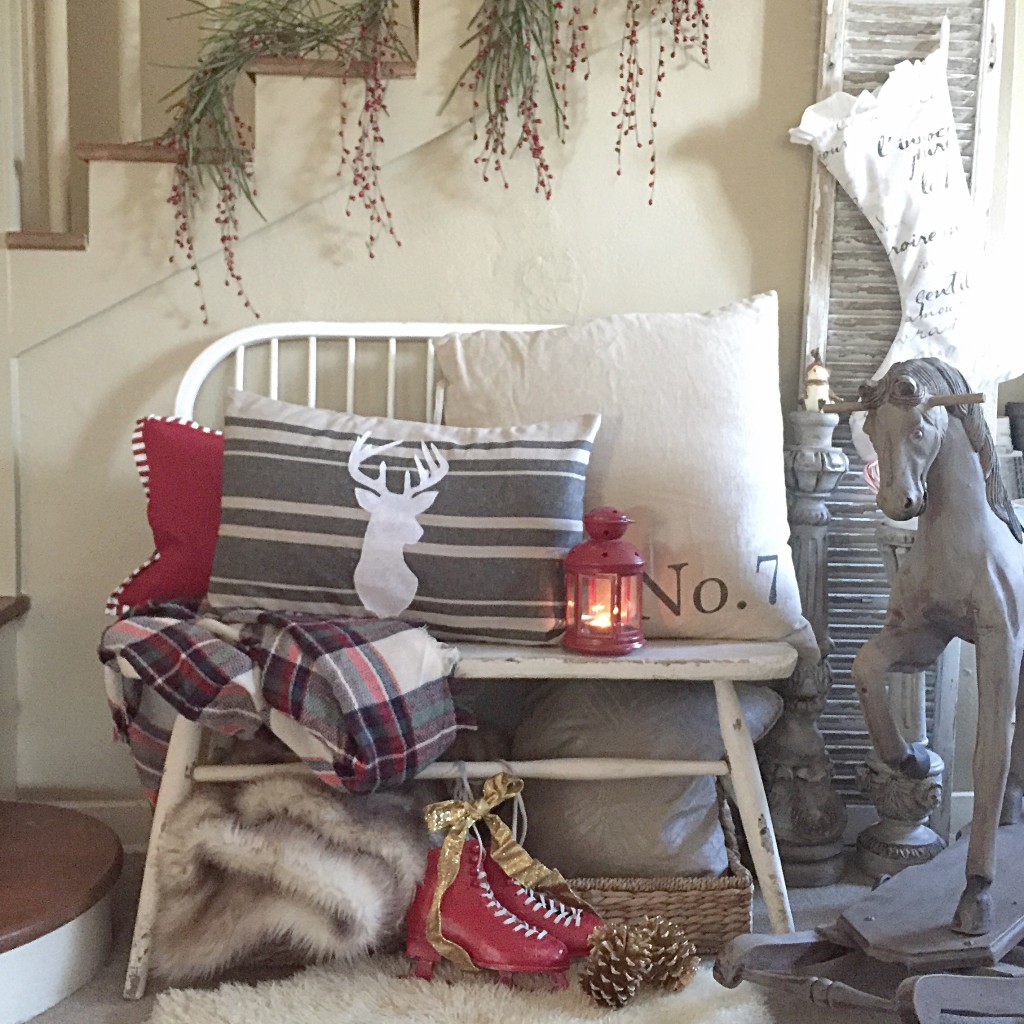 Farmhouse Christmas Home Tour|best christmas blog|farmhouse home tour|christmas blogs|farmhouse christmas|christmas decorating|french decorating for christmas|decorate home|home decor|shabby chic christmas|hallstromhome