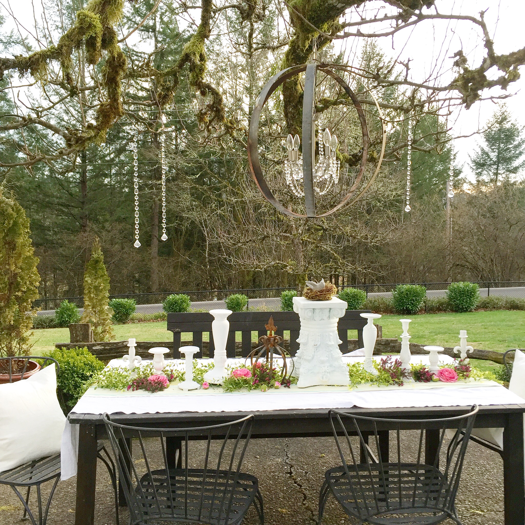 Vintage Outdoor Garden Party Decoration Ideas