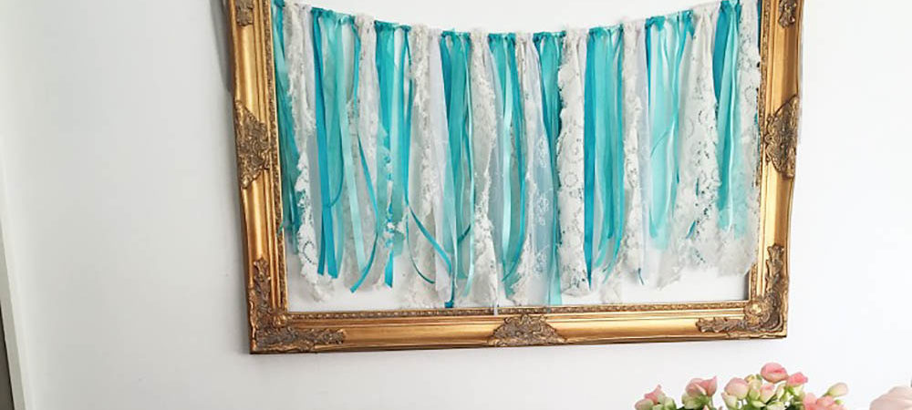 DIY Bohemian Tattered Banner Garland
