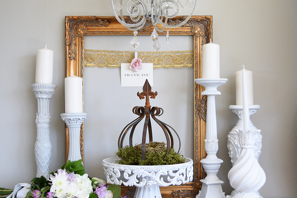 DIY Wedding Memory Board Frames