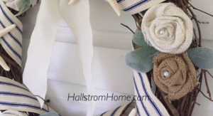 Hallstrom Home seashell wreath