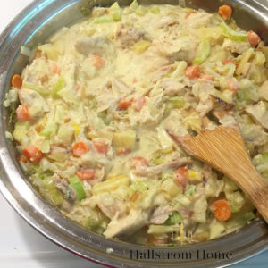 Easy Chicken Pot Pie for Busy Moms ~ Hallstrom Home