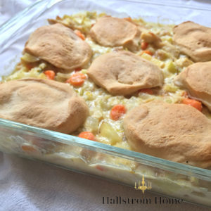 Easy Chicken Pot Pie for Busy Moms - Hallstrom Home