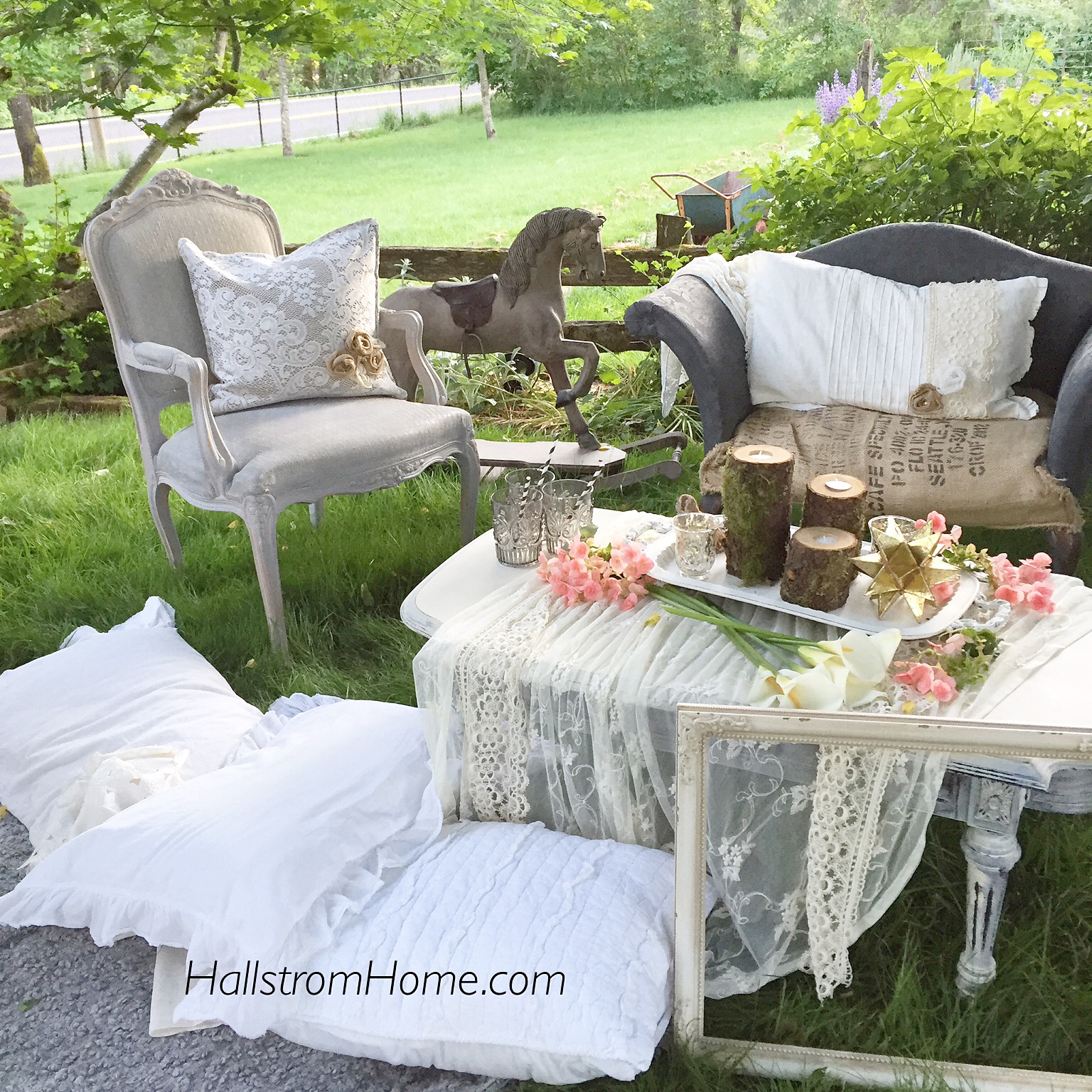 Hallstrom Home Bohemian Garden Party Decor