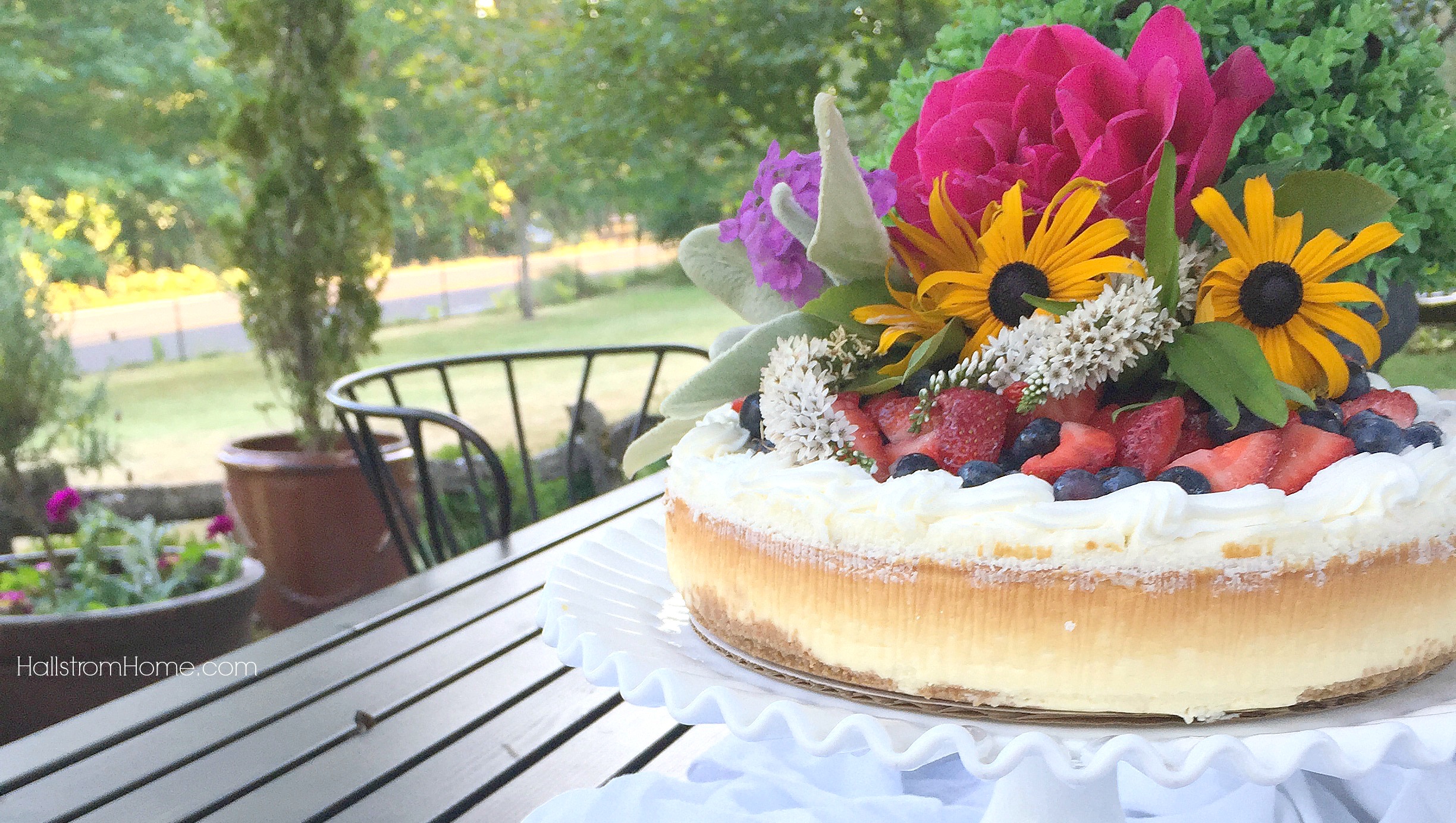 DIY Store Bought Cake Styling Hallstrom Home blog