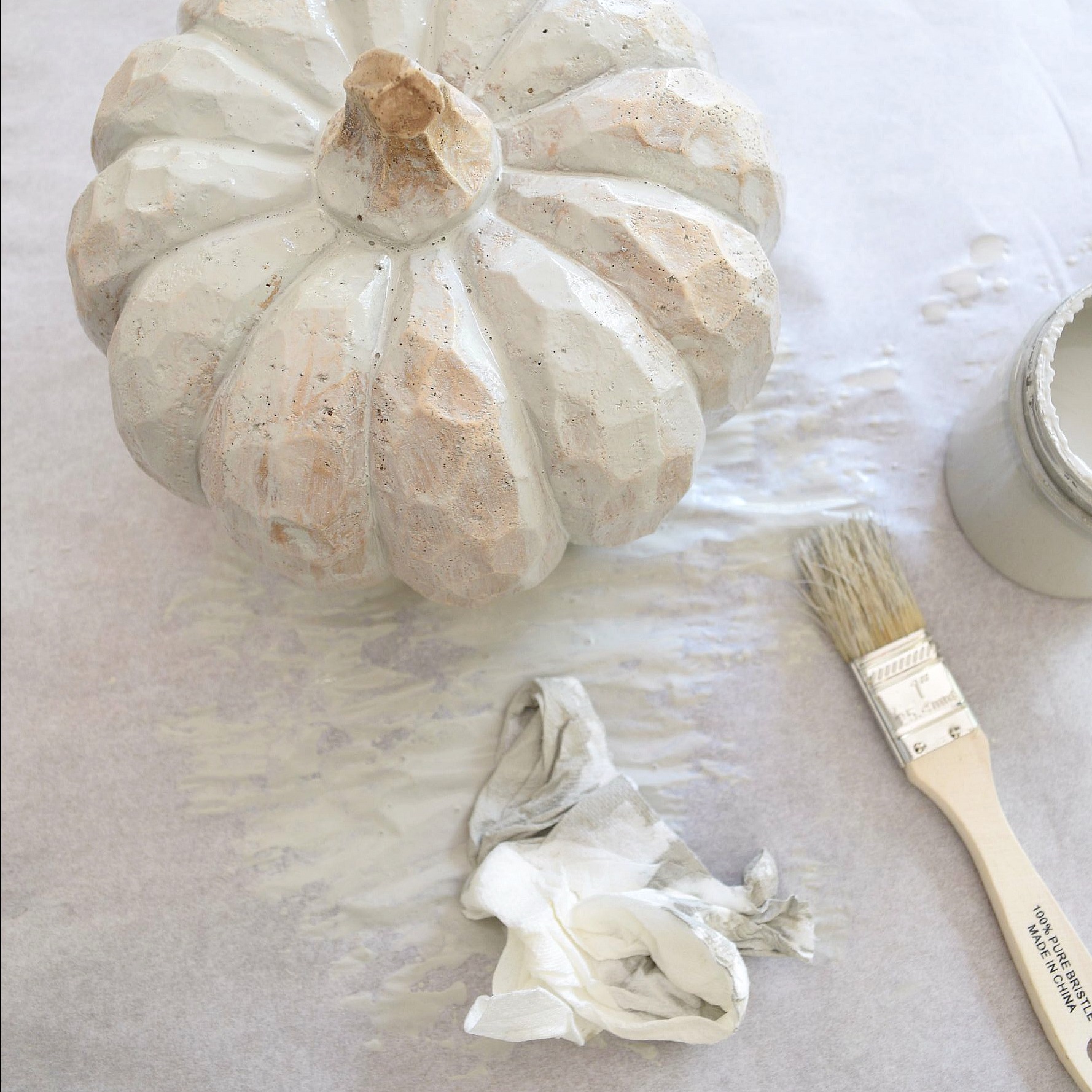 Chalk Paint Pumpkins Hallstrom Home
