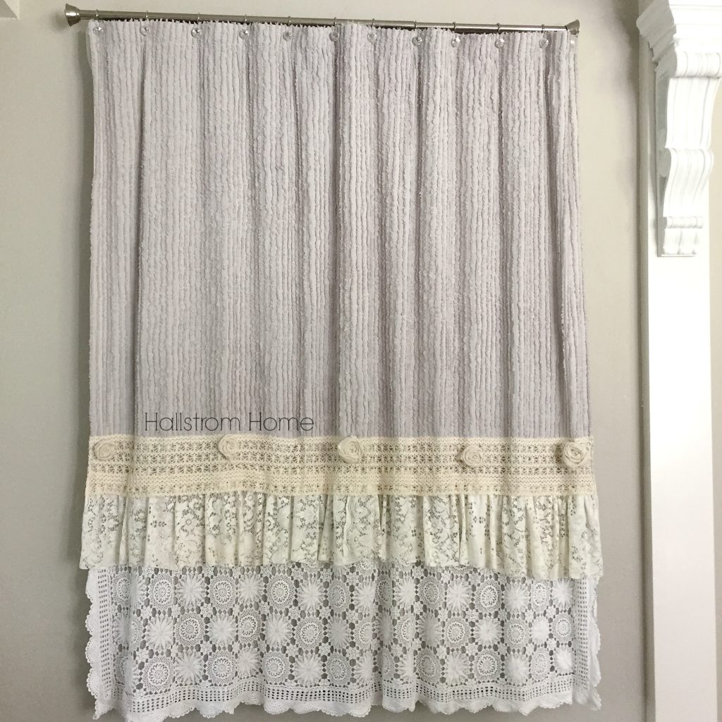 Shower Curtain Shabby Chic Hallstrom Home