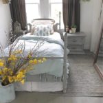How I Chalk Painted Wood Floors