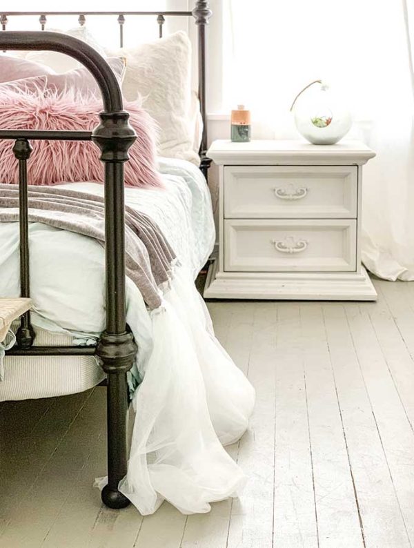 How I Chalk Painted Wood Floors Hallstrom Home