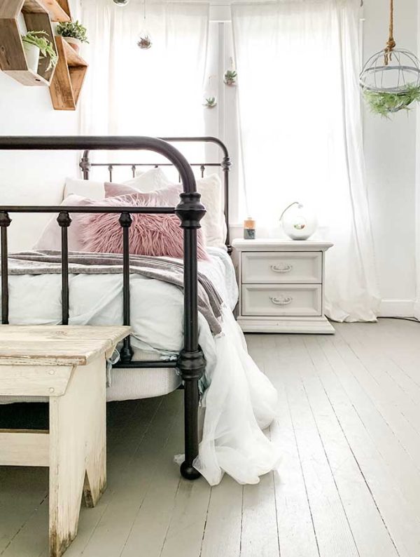 How I Chalk Painted Wood Floors Hallstrom Home