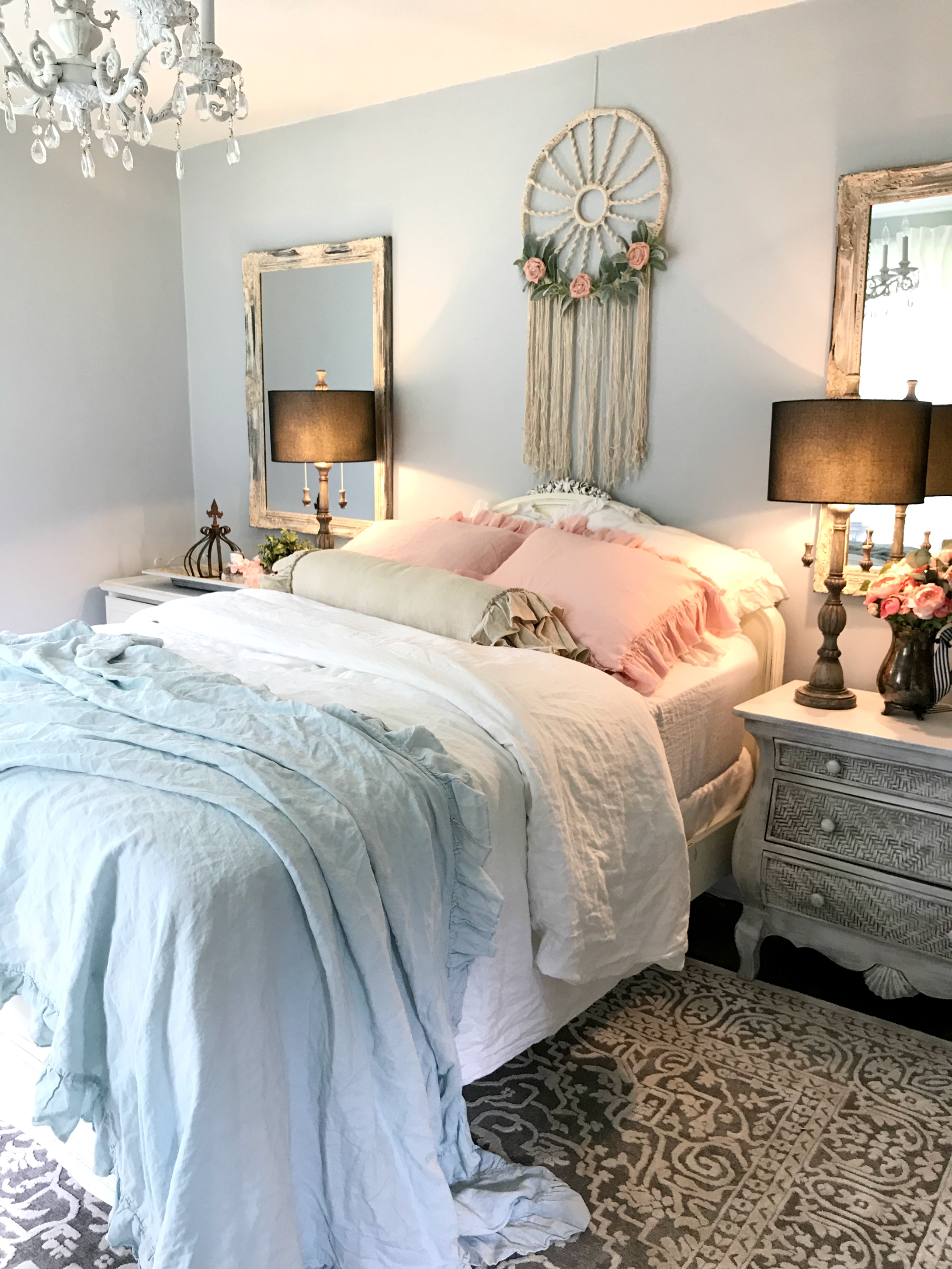 My Daughters Shabby Chic Bedroom ~ Hallstrom Home
