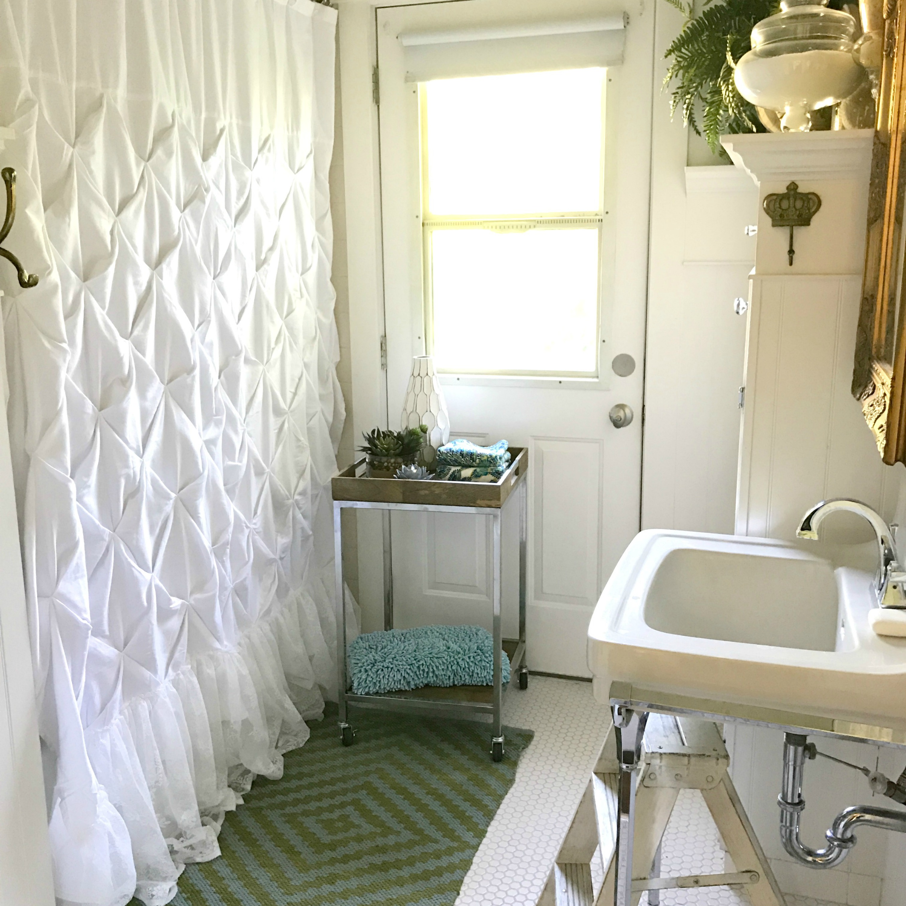 Updating a Small Farmhouse  Bathroom  Hallstrom Home