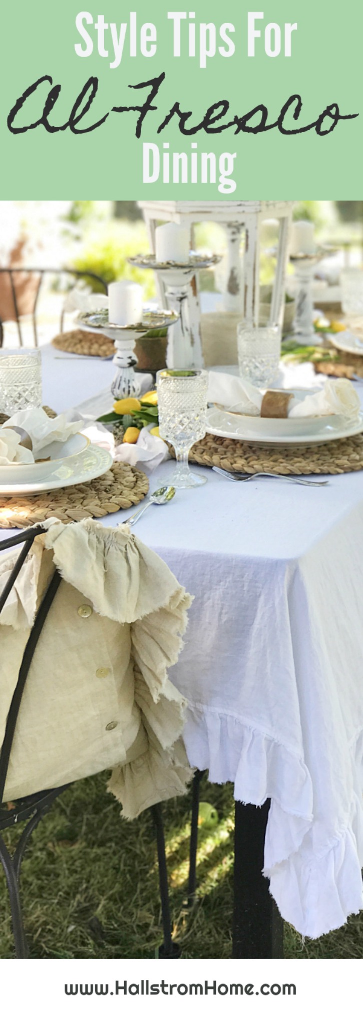 Styles and Tips for Al Fresco Summer Dining