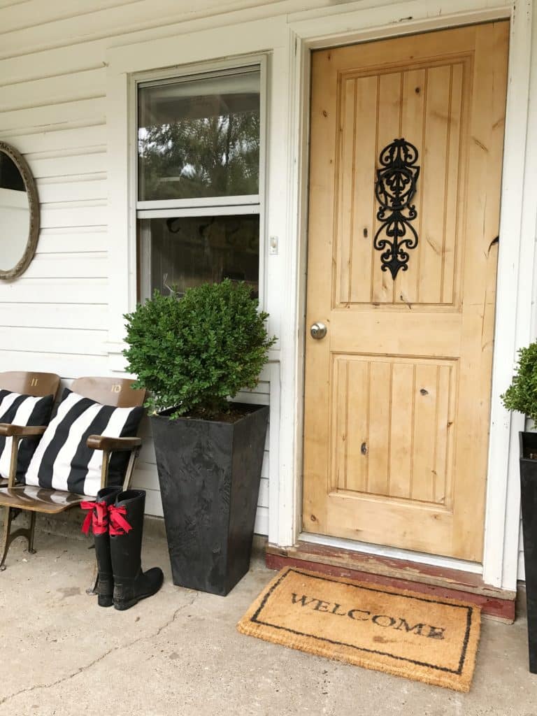 How to Refinish a Wood Exterior Door Hallstrom Home