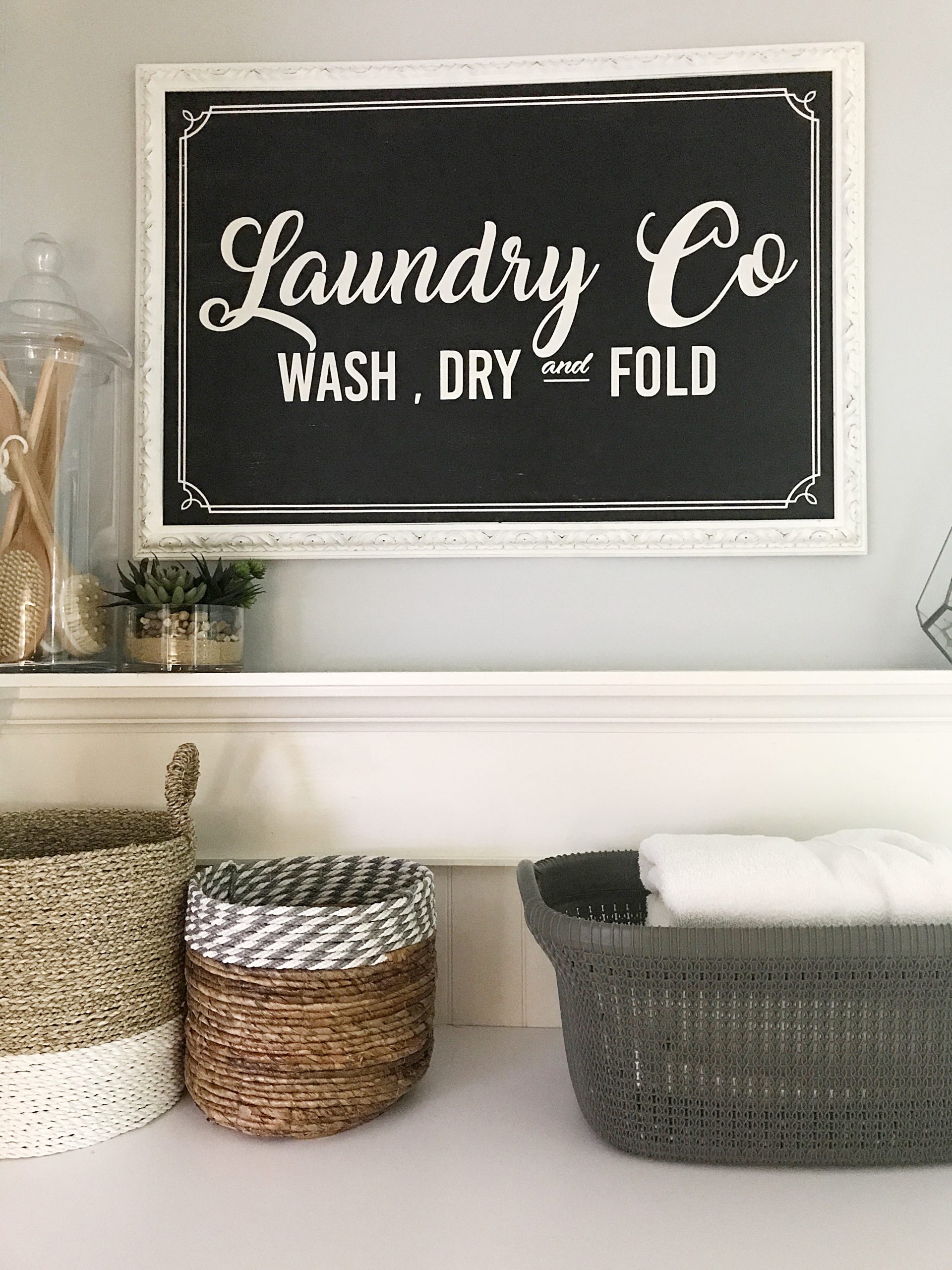 Our Farmhouse Laundry Room