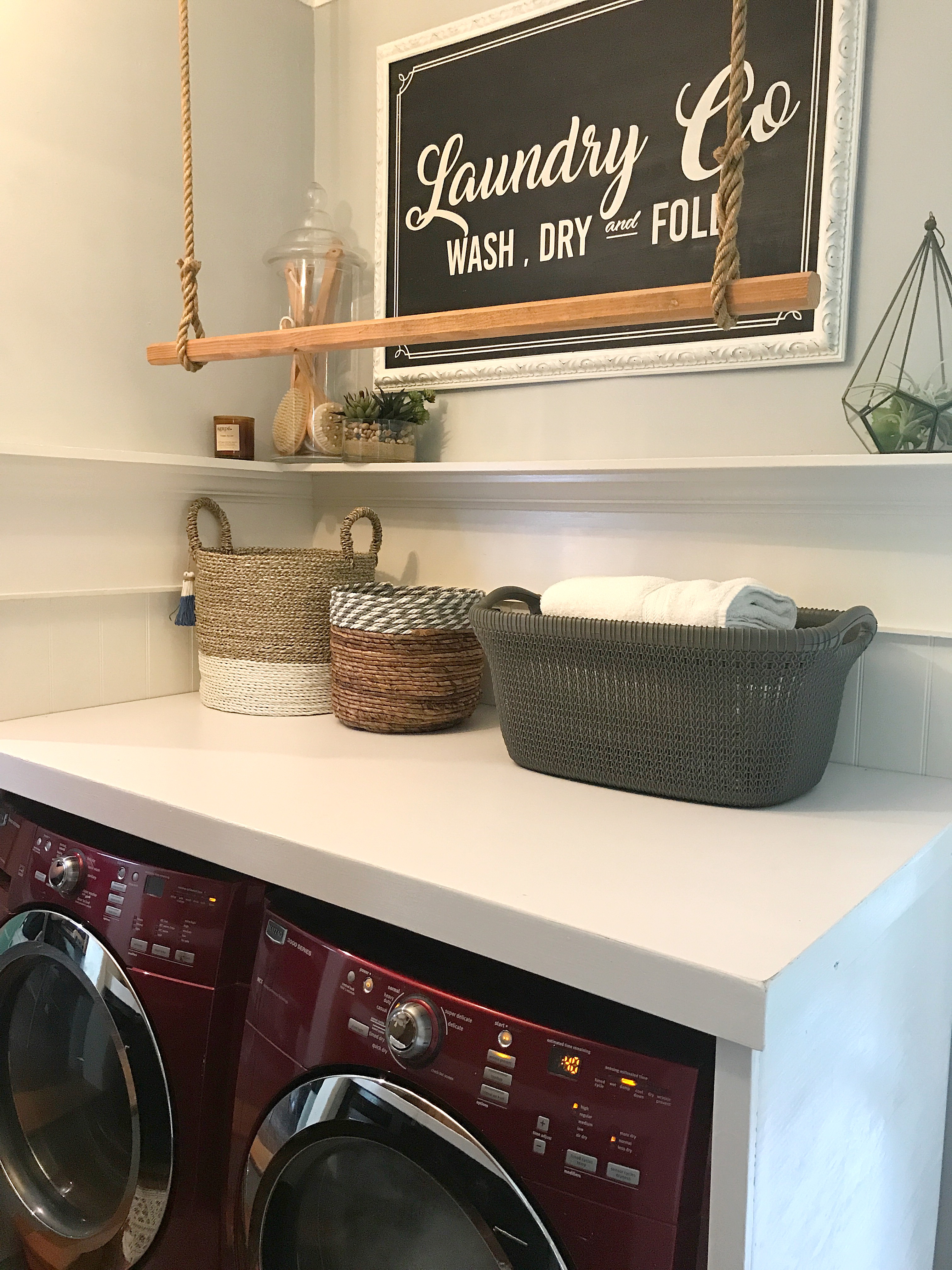 How to Organize Your Laundry Room For The New Year|new update|laundry room update|laundry room makeover|organize laundry room|farmhouse laundry room|farmhouse home decor|shabby chic farmhouse|modern farmhouse|modern laundry room|hallstrom Home