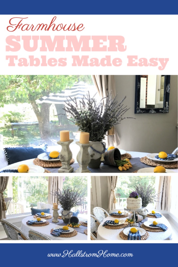 Summer Tables for Farmhouse Style Made Easy