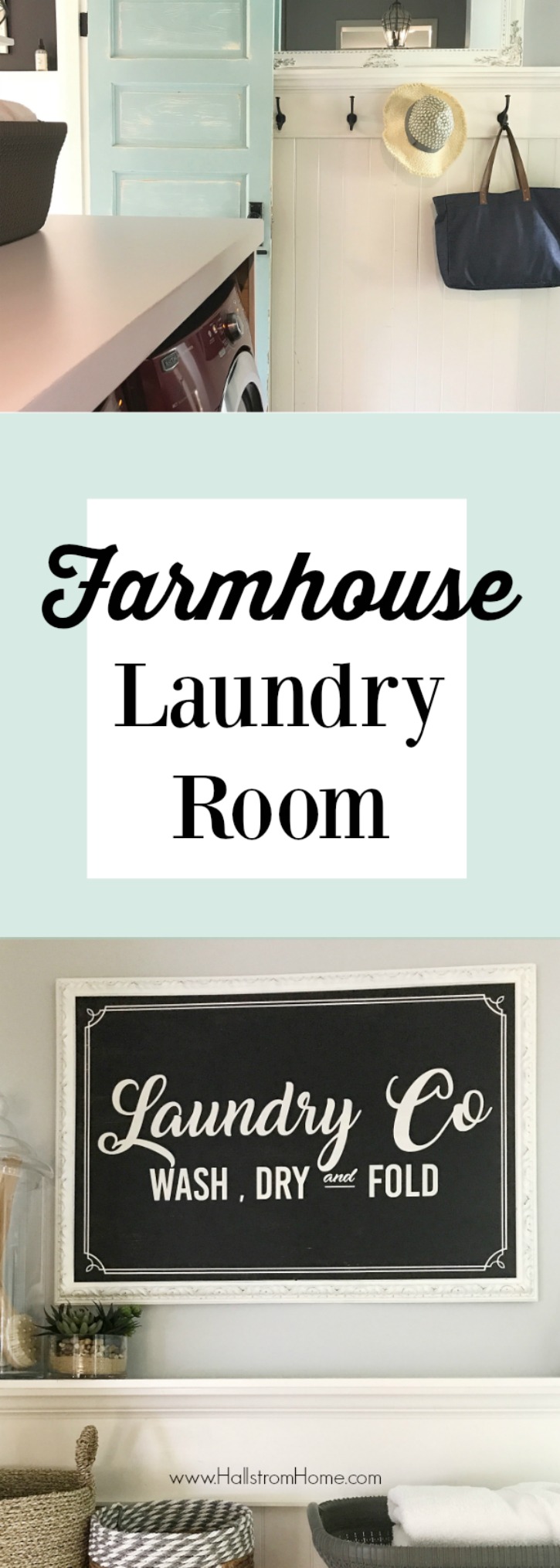 Our Farmhouse Laundry Room