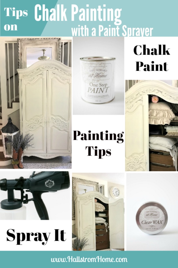 Tips on Chalk Painting Furniture with a Paint Sprayer