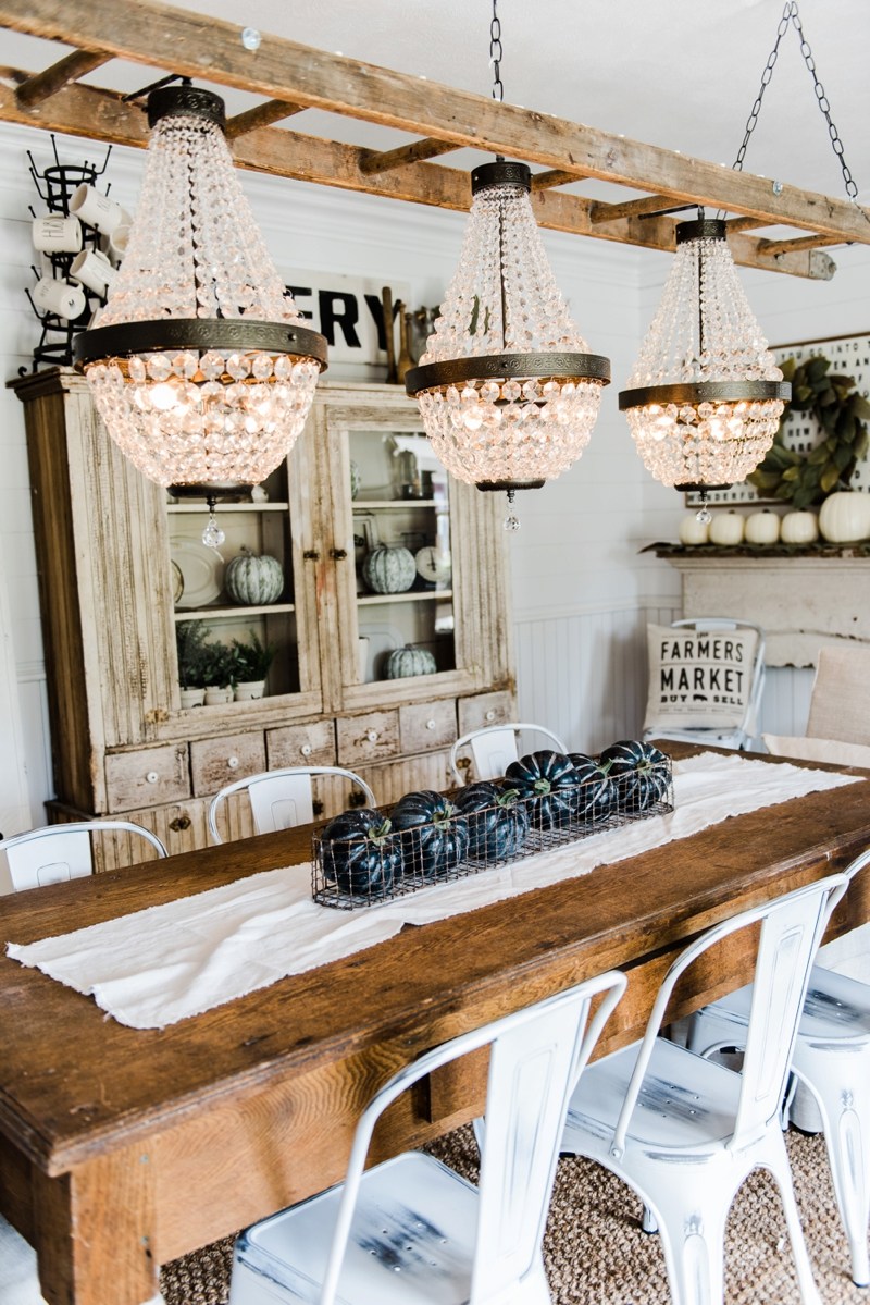 13 Gorgeous Farmhouse Chandeliers for Every Home|farmhouse chandelier|shabby chic lighting|shabby chic chandelier|farmhouse lighting|crystal chandelier|wood chandelier|farmhouse pendant|wood bead chandelier|shabby chic home|farmhouse home decor|bedroom lighting|kitchen lighting|lighting|hallstromhome