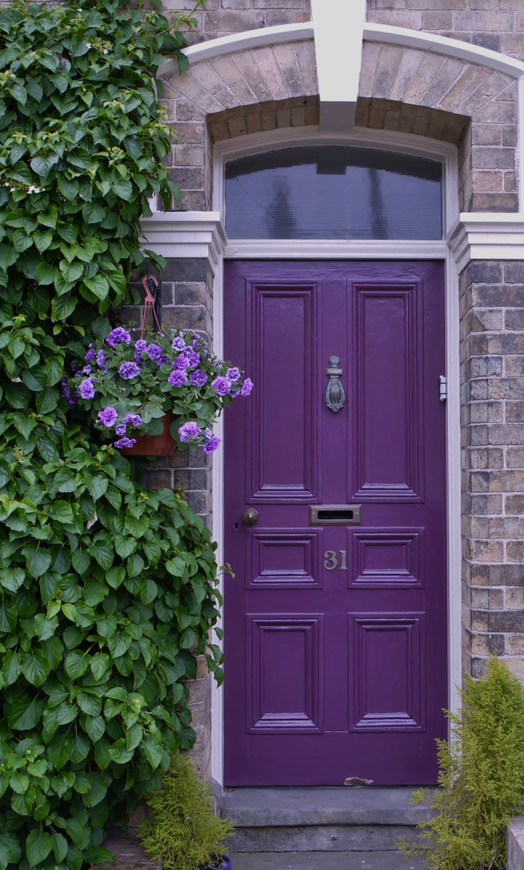 Purple Front Door by Pantone