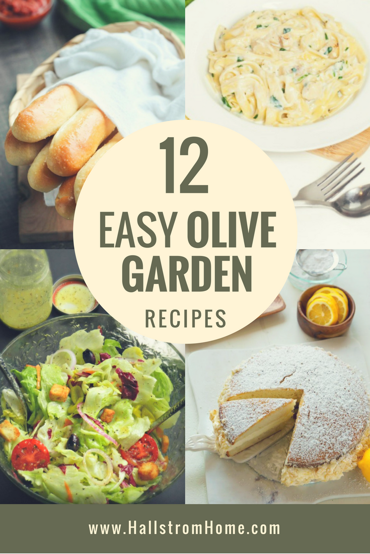 12 Easy Olive Garden Recipes for a Crowd|olive garden recipes|copycat olive garden recipes|Pasta recipes|Italian recipes|best recipes|olive garden chicken alfredo|olive garden zuppa toscana|recipes for a crowd|hallstromhome.com