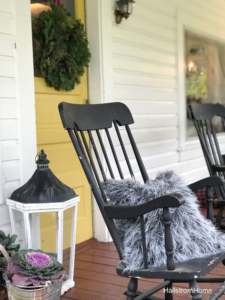 "Our Modern Farmhouse Christmas Porch