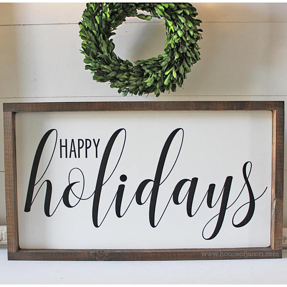 20 Favorite Farmhouse Christmas Signs