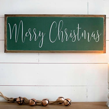 20 Favorite Farmhouse Christmas Signs