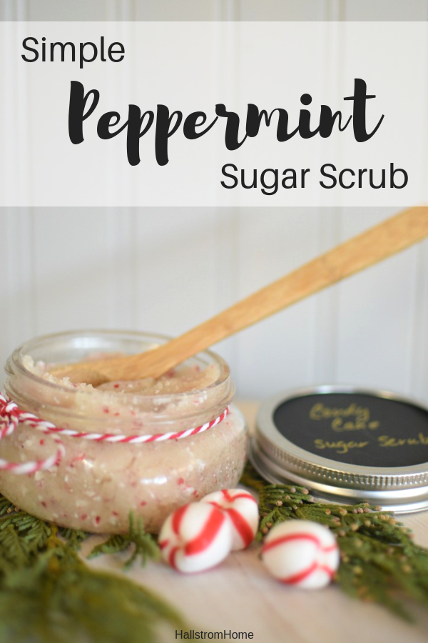 Organic Sugar Scrub That Kids Can Make|easy homemade sugar scrub|diy sugar scrub kids|foot scrub for kids|how to make sugar scrub for gifts|body scrub|christmas gifts|gifts kids can make|diy tutorial sugar scrub|christmas sugar scrub|peppermint sugar scrub|christmas gifts for kids|Hallstromhome