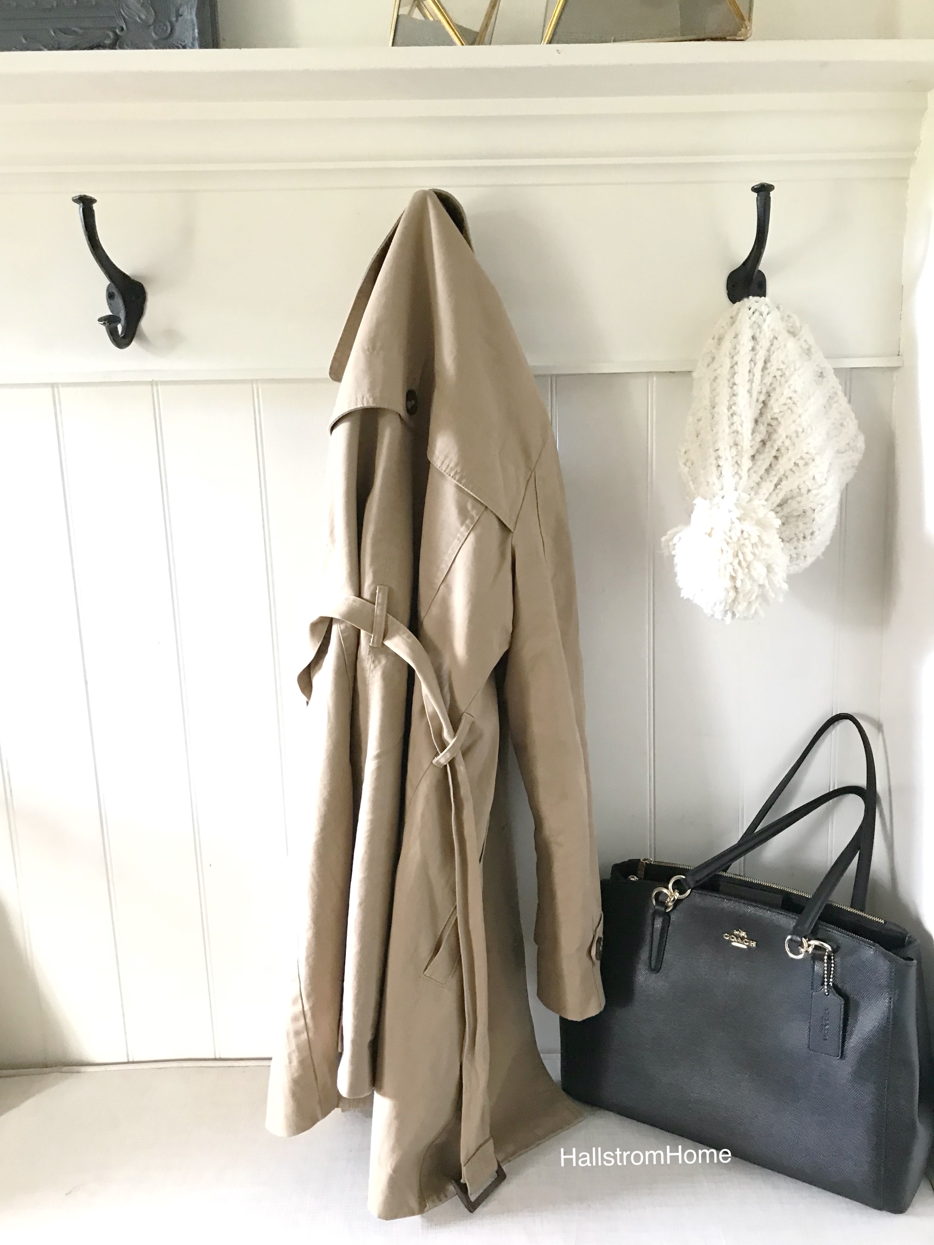 How I Updated the Mudroom for the New Year