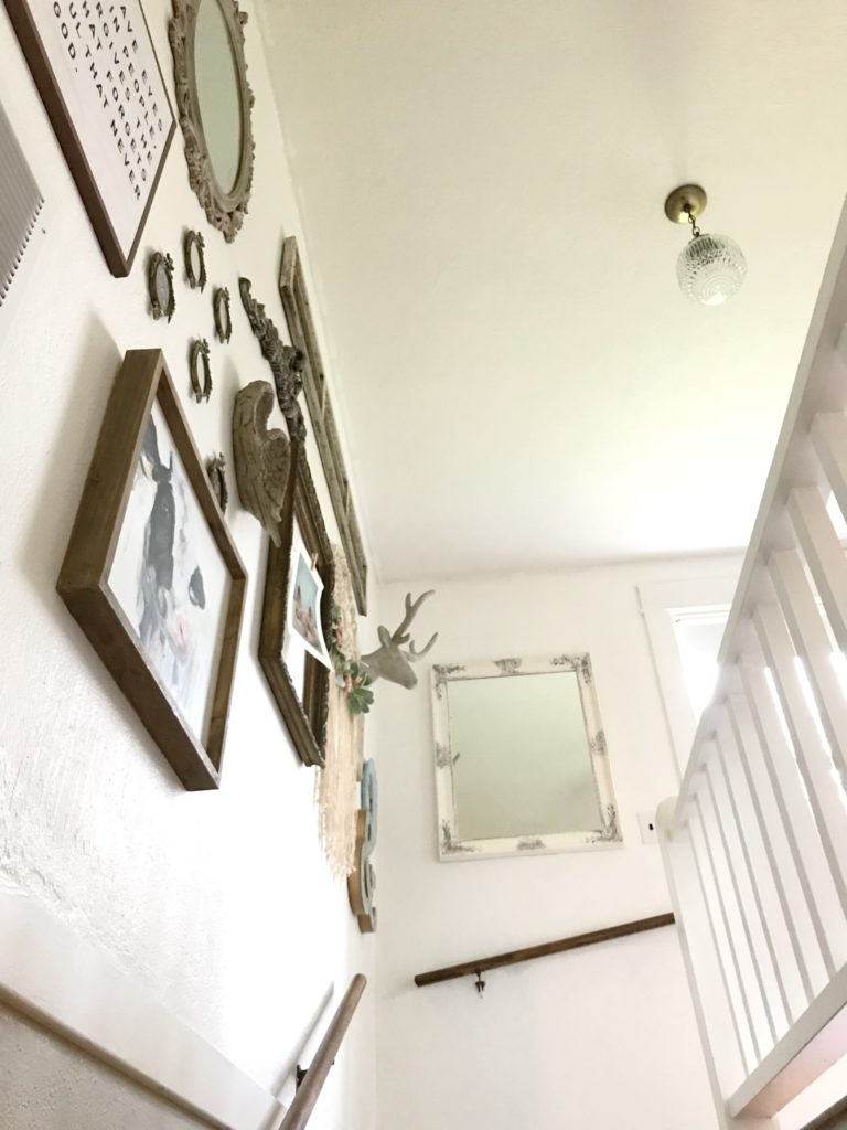 Shabby Chic Farmhouse Gallery Wall