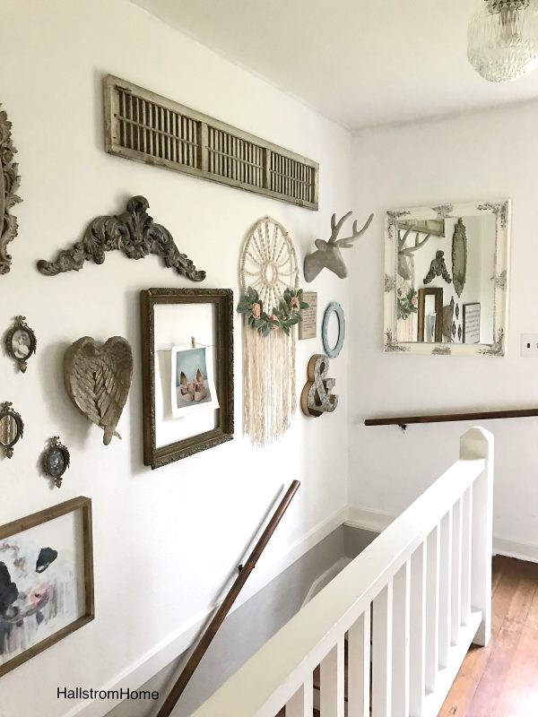 Shabby Chic Farmhouse Gallery Wall Hallstrom Home