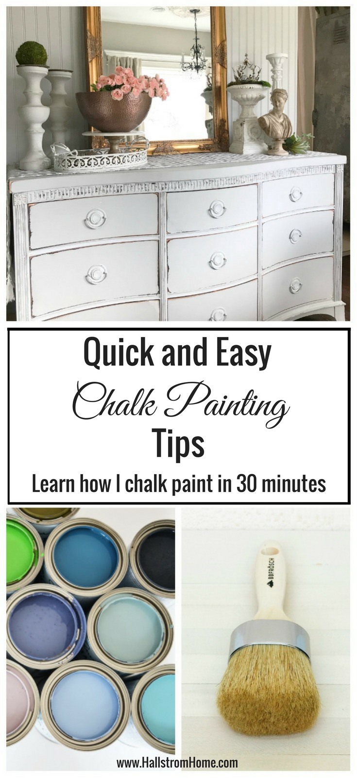 Chalk Painting Furniture The Easy Way