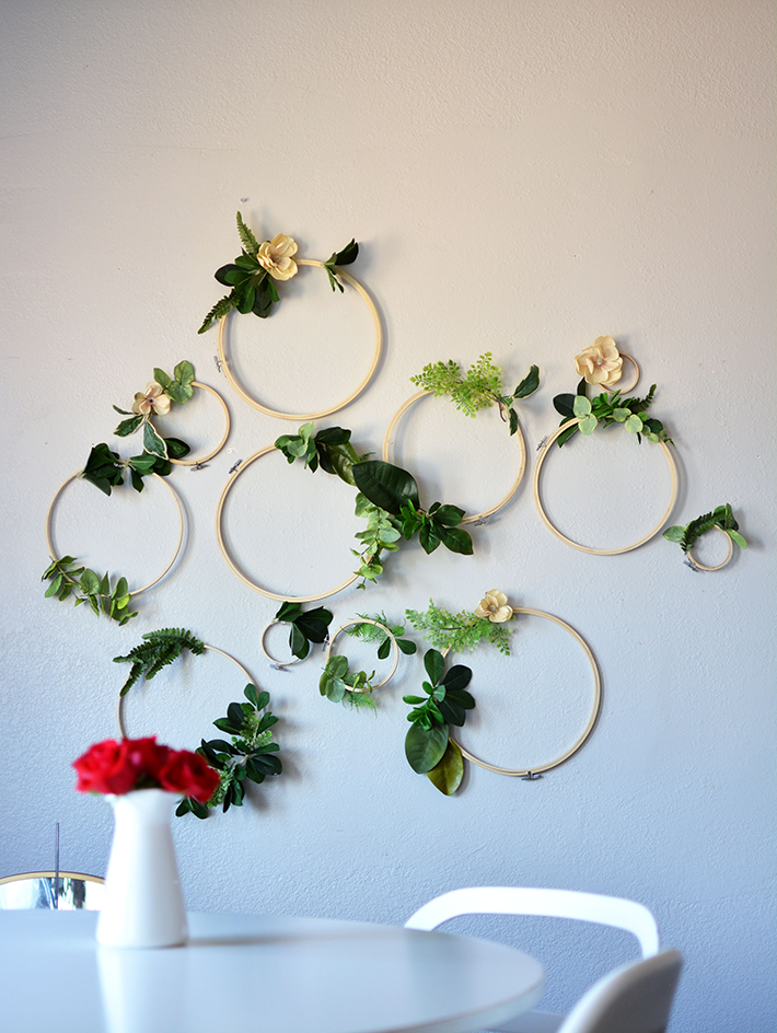 Making Hoop Wreaths for Spring|floral hoop wreath|hoop wreath|how to make hoop wreath|diy hula hoop wreath|wedding hoop wreath|spring hoop wreath|wedding hoop wreath|embroidery hoop wreath|spring crafts|kids crafts|spring diy|spring cleaning|spring makeover|Hallstromhome