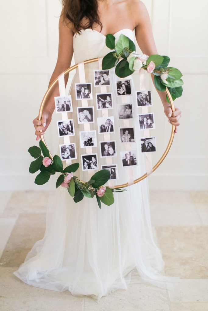 Baby shower best sale hula hoop wreath
