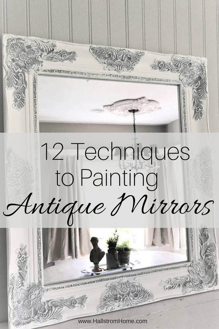 How To Paint A Mirror Frame