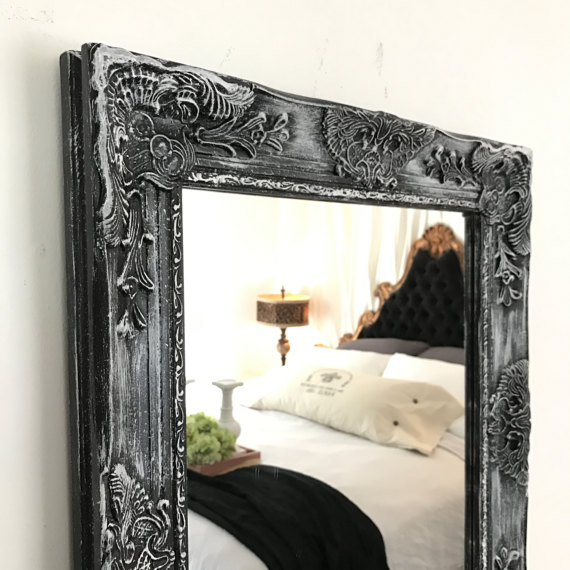Painting Antique Mirrors, How To Make Black Picture Frames Look Vintage