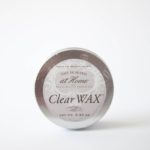 clear wax