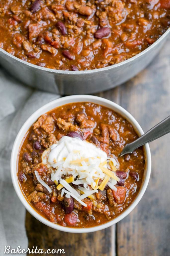 bowl of chili