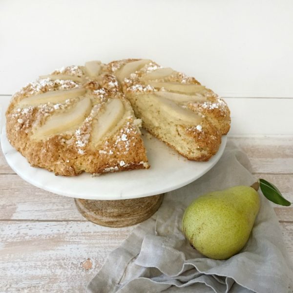 Beautiful Fall Farmhouse Home Tour with Easy Scone Recipe scones on white platter