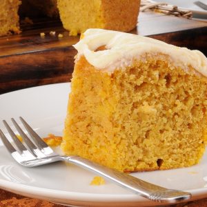 Pumpkin Spice Cake with Cream Cheese Frosting / Pumpkin Spice Cake Easy / Pumpkin and Spice Cake Recipe / How To Make Fall Cake / HallstromHome