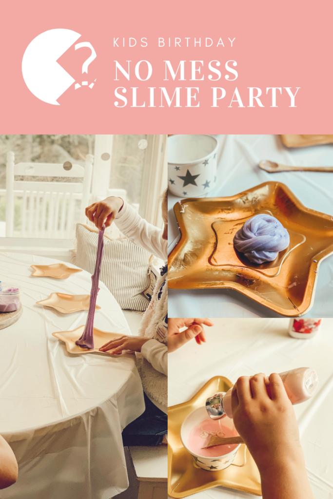 No Mess Slime Recipe for Large Groups