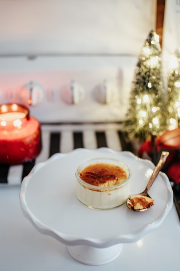 Easy Creme Brûlée for the Holidays #Christmascremebrulee#cremebrulee#cremebruleerecipe#holidayrecipes#holidaydessert#Christmasdessert#holidaycremebrulee#recipeforkids#recipekidscanmake#bestrecipes#hallstromhome