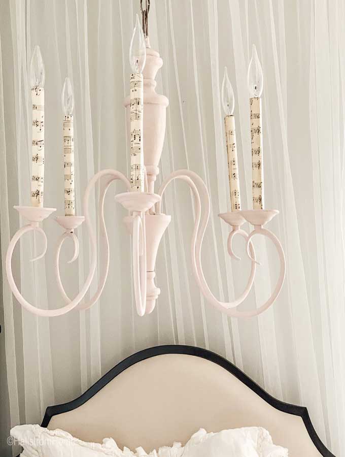 Chandelier Makeover in Minutes\Bedroom on a Budget|diy chalk paint|chalk paint|chalk paint tips|shabby chic decor|bedroom makeover|how to|kids crafts|diy crafts|farmhouse decor|shabby chic farmhouse decor|chandelier makeover|chandelier update|how to chalk paint on metal|hallstrom Home