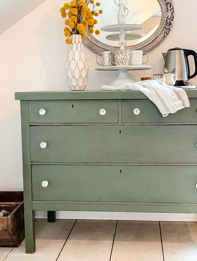 How to Make a Weathered Wood Dresser - Country Chic Paint