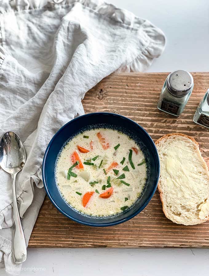 Creamy Potato Hamburger Soup