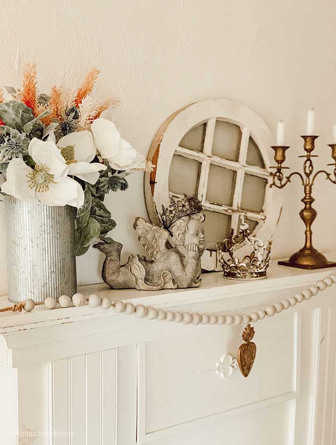 French Country Mantel Decor