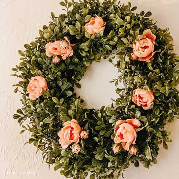 Spring Wreath Ideas|unique Spring wreath ideas|spring wreath diy|wreath diy|easter wreath|succulent wreath|boxwood wreath|cotton stem wreath|bicycle wreath|floral wreath|Spring wreath Pinterest|diy wreath ideas|how to make a floral wreath|Spring wreath ideas with burlap|grapevine wreath for spring|Spring wreath ideas for front door|spring diy|kids diy|easy diy|homemade Spring wreath ideas|Hallstrom Home