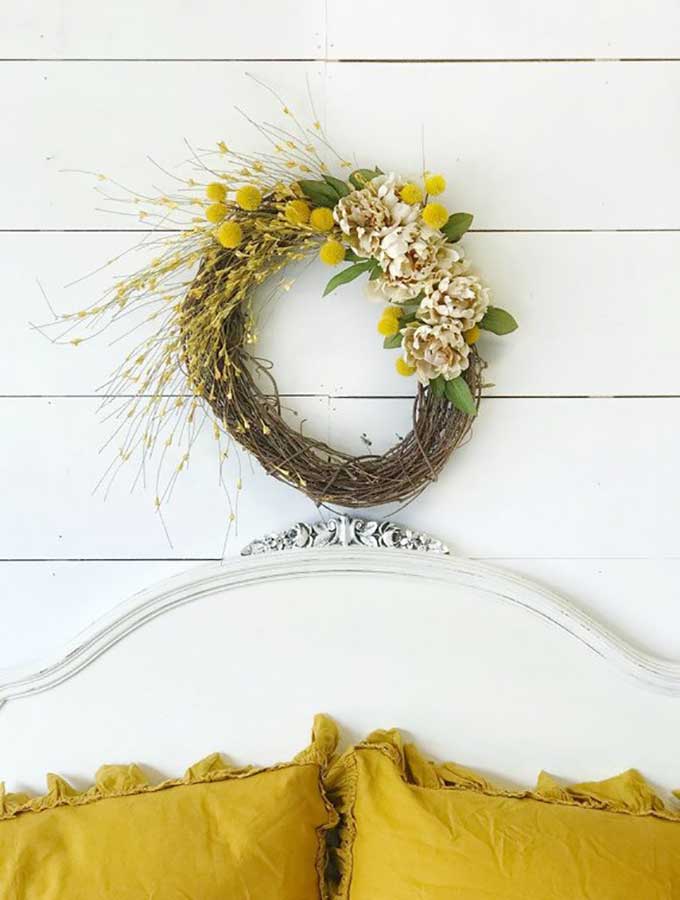 Spring Wreath Ideas|unique Spring wreath ideas|spring wreath diy|wreath diy|easter wreath|succulent wreath|boxwood wreath|cotton stem wreath|bicycle wreath|floral wreath|Spring wreath Pinterest|diy wreath ideas|how to make a floral wreath|Spring wreath ideas with burlap|grapevine wreath for spring|Spring wreath ideas for front door|spring diy|kids diy|easy diy|homemade Spring wreath ideas|Hallstrom Home